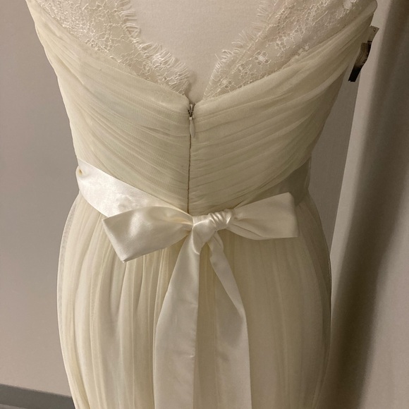 BHLDN / Hitherto Ivory Fleur Dress Size 8 - Picture 5 of 8